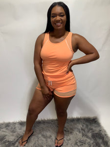 'Mizz Peaches' Short Set